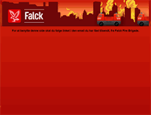 Tablet Screenshot of diplom.falck.dk