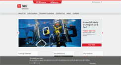 Desktop Screenshot of falck.ae