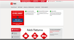 Desktop Screenshot of falck.fi