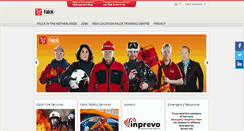 Desktop Screenshot of falck.nl
